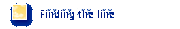 Finding the line
